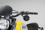 "D-MIRROR-18" ABS Nylon Lenker Klemmen Spiegel schwarz