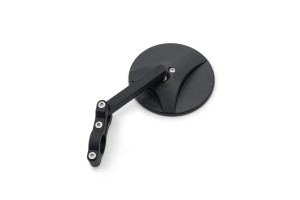 "D-MIRROR-18" ABS Nylon Lenker Klemmen Spiegel schwarz