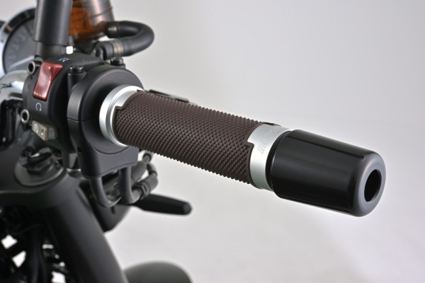 "GRIPPYGRIP" GGDM-BASE grips pair brown with...