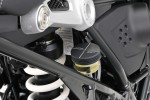 Master cylinder tank cap rear brake aluminum black gun-metal gray double-anodized f. BMW