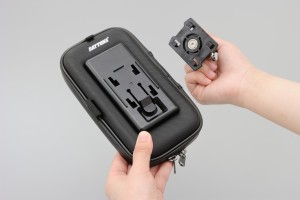 Smartphone case + holder rigid type x-large 168x89x20 mm 2