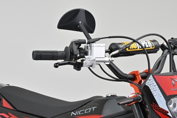 "D-MIRROR-19" ABS Nylon handle bar clamp mirror...