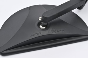 "D-MIRROR-19" ABS Nylon Lenker Klemmen Spiegel Halbmond... 2