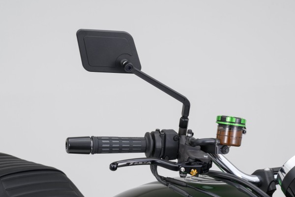 "D-MIRROR-20" Aluminum flat mirror square right...