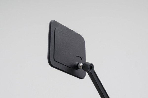 "D-MIRROR-20" Aluminium Seitenspiegel eckig...