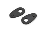 Indicator mount kit 1 pair 2 plates for BMW