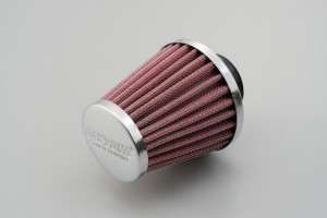 "POWER ADVANCE" Universal Luftfilter 28mm rund gerade