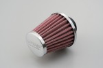 "POWER ADVANCE" Universal air filter 28mm round / straight type
