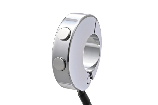 Schaltereinheit Aluminium CNC chrom f. Velona