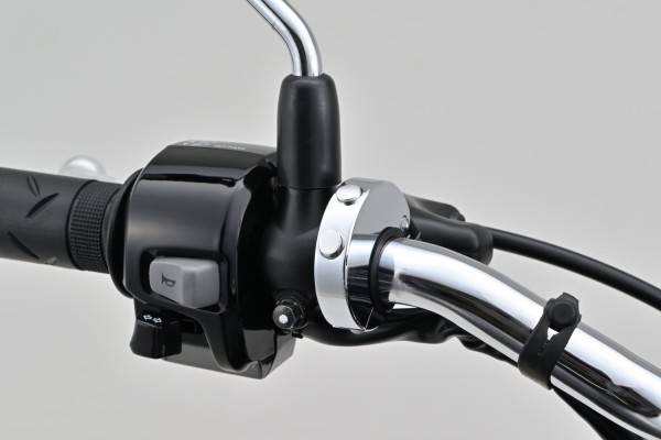 CNC 2-button switch chrome for Velona