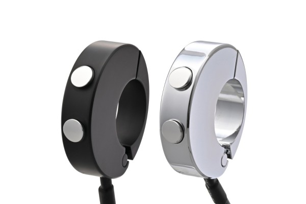 CNC 2-button switch chrome for Velona