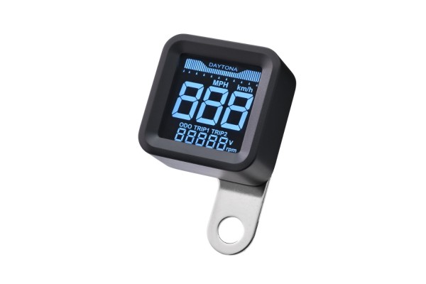 "CUBE" digitaler LCD Tachometer + Drehzahlmesser