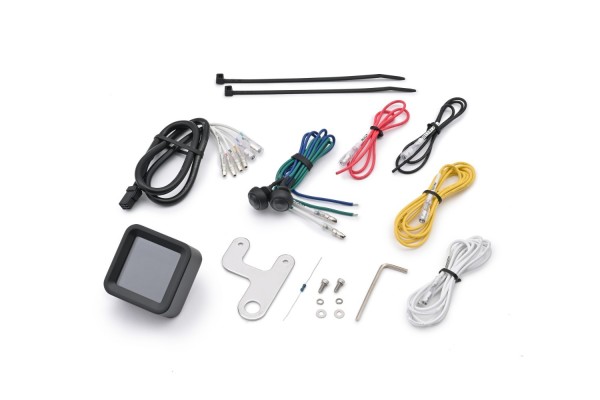 "CUBE" digital LCD Speedometer + Tachometer