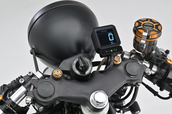 "CUBE" digitaler LCD Tachometer + Drehzahlmesser