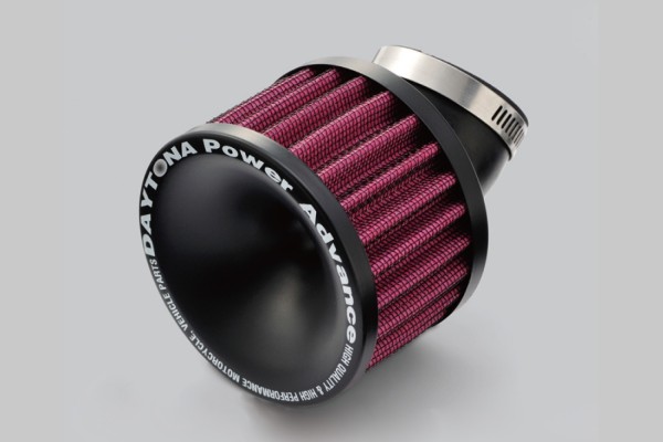 "POWER ADVANCE" Universal air filter 35mm round / curved type