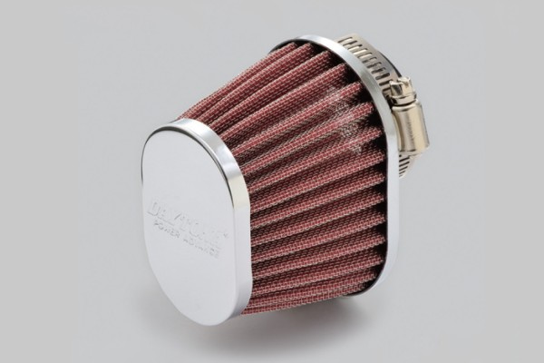 "POWER ADVANCE" Universal air filter 42mm oval / straight type