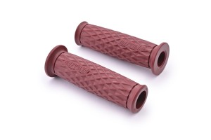 "GRIPPYGRIP" GGD-GRID Griffgummi paar dunkelrot ø22.2 mm... 2