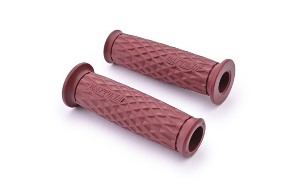 "GRIPPYGRIP" GGD-GRID grips pair dark red ø22.2...
