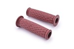 "GRIPPYGRIP" GGD-GRID grips pair dark red ø22.2 mm 7/8"