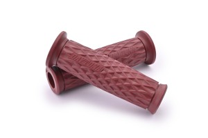 "GRIPPYGRIP" GGD-GRID Griffgummi paar dunkelrot ø22.2 mm...