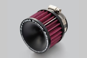 "POWER ADVANCE" Universal Luftfilter 45mm rund gerade