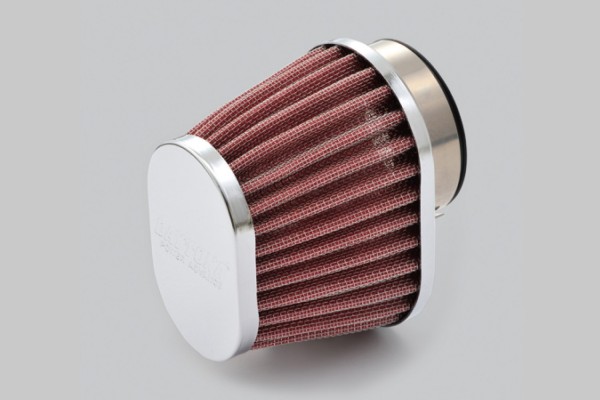 "POWER ADVANCE" Universal air filter 49mm oval / straight type