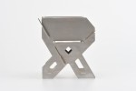 Edelstahl Grill flach zerlegbar 24x18x18cm
