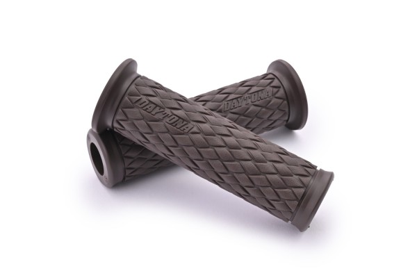 "GRIPPYGRIP" GGD-KNIT grips pair brown ø22.2 mm 7/8"