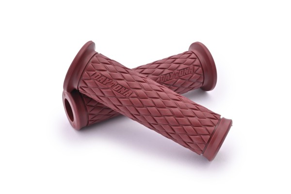 "GRIPPYGRIP" GGD-KNIT grips pair dark red ø22.2 mm 7/8"