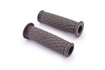 "GRIPPYGRIP" GGD-GRID grips pair brown ø22.2 mm 7/8"