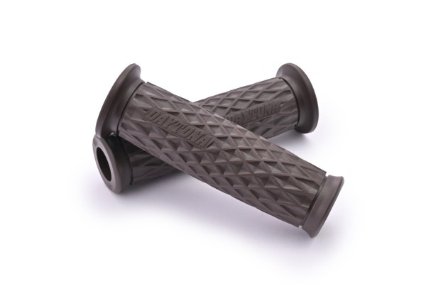 "GRIPPYGRIP" GGD-GRID grips pair brown ø22.2 mm 7/8"