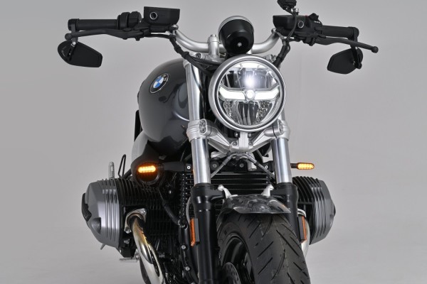 "D-LIGHT CLASSIC" LED Blinker Paar schwarz clear