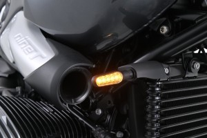"D-LIGHT CLASSIC" LED Blinker Paar schwarz clear 2