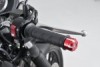 "W" Handlebar ends CNC red anodized 14-19mm