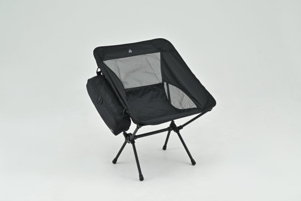 Camping chair 68x53x49cm black