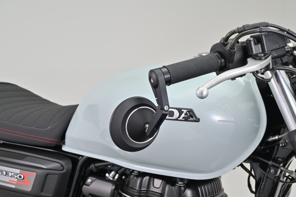 "RING" Handlebar ends CNC black 14-19mm