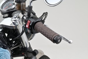 "RING" Handlebar ends CNC black 14-19mm 2