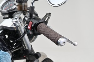 "RING" Handlebar ends CNC chrome 14-19mm 2