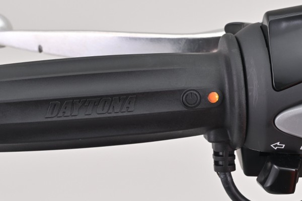 Heated grips 4-level 22.2mm 7/8" open end...