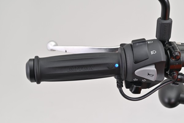 Heated grips 4-level 22.2mm 7/8" open end...