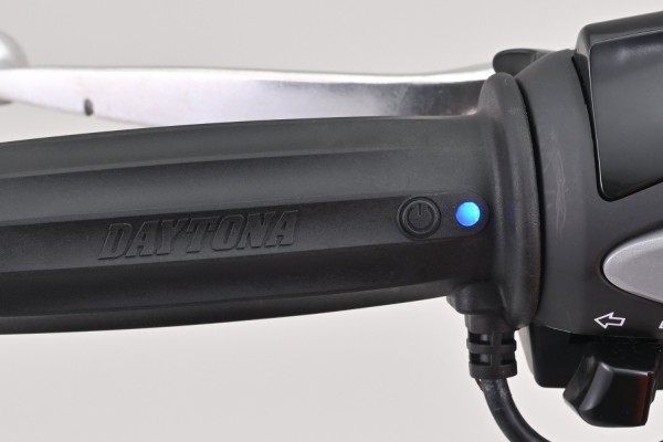 Heated grips 4-level 22.2mm 7/8" open end...