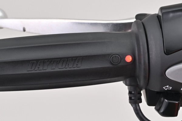 Heated grips 4-level 22.2mm 7/8" open end...