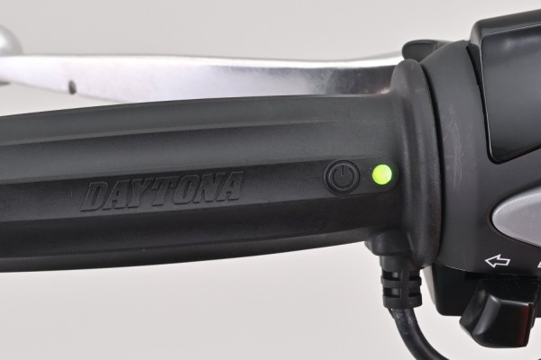 Heated grips 4-level 22.2mm 7/8" open end...