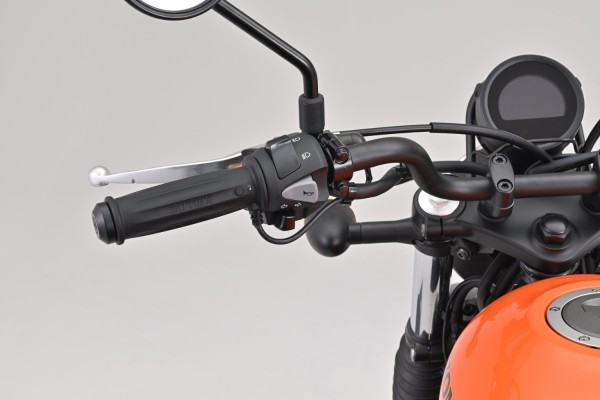 Heated grips 4-level 22.2mm 7/8" open end...