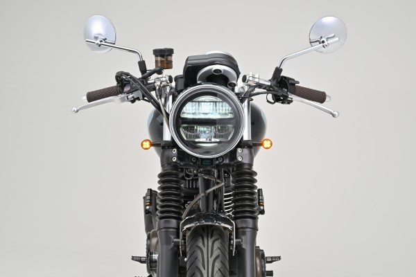 "D-LIGHT SOL2" LED indicator pair black smoke lens