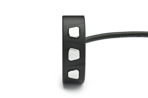 3-Schalter Lenker Armatur Taster schwarz/chrom