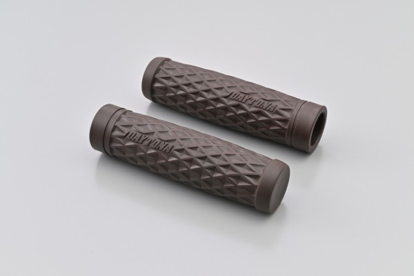 "GRIPPYGRIP" GGDI-GRID grips pair brown ø25.4...
