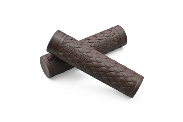 "GRIPPYGRIP" GGDI-KNIT grips pair brown ø25.4...