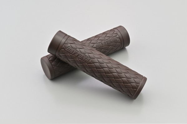 "GRIPPYGRIP" GGDI-KNIT grips pair brown ø25.4 mm 1"