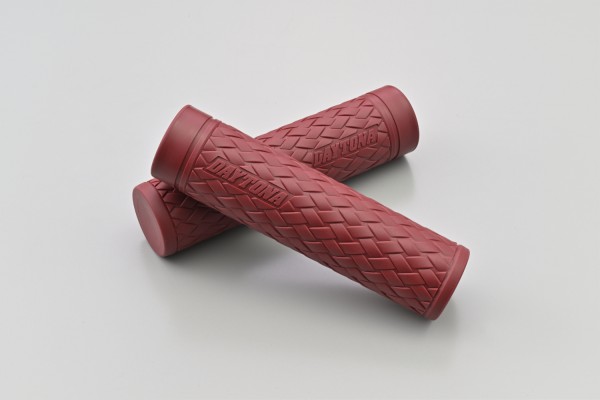 "GRIPPYGRIP" GGDI-KNIT grips pair darkred ø25.4 mm 1"